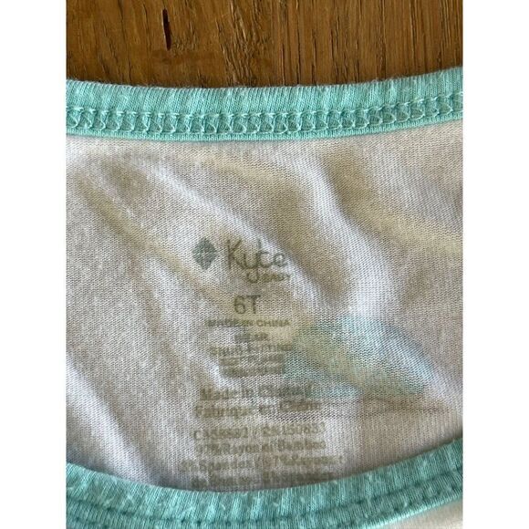 Kyte Short Sleeve Pajama Set in Snail, Mushroom and caterpillar Size 6 - Picture 3 of 4